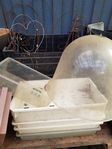 Backar Växtstöd Blomstöd Odingstillbehör Krukor mm 25 kr