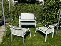 Trädgårdmöbler, loungegrupp