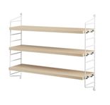 Helt ny String Hylla Ash/White