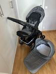 Britax Smile 2 med sitt och liggdel, tillbehör