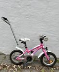 barncykel med stödpinne