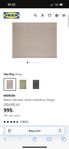 Ikea Morum mattor