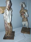 Docka Papier - Mache  Figurer, Mexico Folkkonst (2 st)