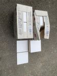 15x15cm vitt kakel, ca2,75m2