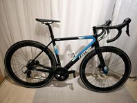 Komfortracer Zener D2 Disc - Kolfiber: Ram & Hjul 50mm