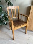 Antik Karmstol i trä - Jugend 1800-1900-talet - Vintage sto