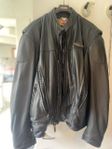 Harley Davidson skinnjacka med foder XXL