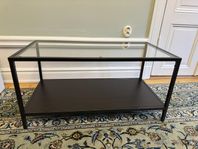 Sideboard med glasskiva, 90 cm