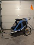 Cykelkärra för ett/två barn