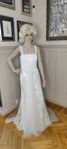 3 Elegant brudklänning in Downton Abbey-stil med spets (36)
