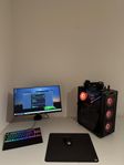 Gaming Setup: i7 10700, Rtx 3060, 165hz skärm