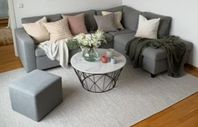 Soffbord vit marmor