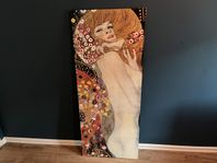 Tavla Gustav Klimt canvastavla Ikea Pjätteryd