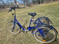 tre hjulig cykel Skeppshult 24tum 3vxl