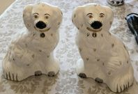 Beswick- Engelska Spaniel Mantel Hundar, Höjd 22cm