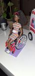 Barbie rullstol