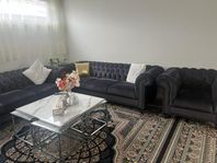 Nästan ny soffan 