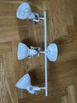 Spotlights/ taklampa vitlackerad