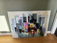 Tavla från Ilva målad canvas