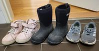 Sneakers o rosa skor strl 25, vinterskor strl 23