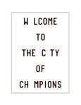 PlayType poster 70x100 NY