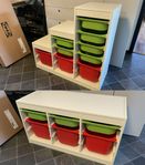 2 st Ikea Trofast förvaring med lådor