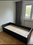 IKEA Brimnes utdragbar sängstomme (80/160 x 200), madrasser
