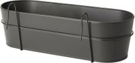 3 st Balkonglådor från IKEA VITLÖK