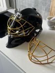 Wall målvaktsmask 57-60 SR svart med extra galler