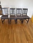 4 st begagnade IKEA-stolar – 100 kr för alla