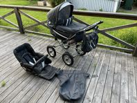 Emmaljunga Edge Duo classic inkl skötväska