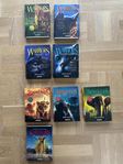 8 stycken Warriors - Survivors - Bravelands böcker 