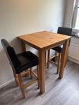 Barbord och stolar