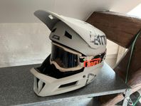 Leatt Gravity 1.0 Fullface hjälm (OANVÄND) 59-60cm + goggl