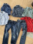 Skjortor , jeans stl 122 / 128 Tommy Hilfiger, Gant m m 