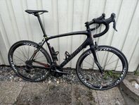 Specialized Roubaix Comp 2014, stl L, Syncros kolfiberhjul