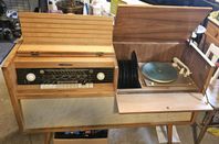 Äldre radiogrammofon