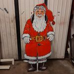 Skylt - Tomte med AGFA Reklam. 