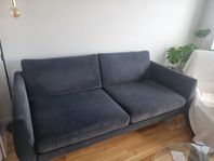 IKEA SMEDSTORP SVART SOFFA