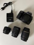 Canon EOS 7D + 3 objektiv – Komplett fotopaket