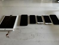 IPhone, iPad och Google pixel (defekta) 