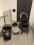 Britax Römer Smile III - Barnvagn + Isofix med babyskydd 