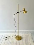 Golvlampa mässing gulmetall "guld"