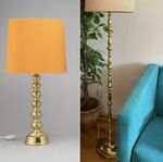 Bordslampa och golvlampa