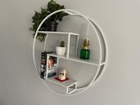 Vägghylla "Gatsby" från Mio – Ø80 cm