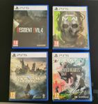 4st PS5 spel för 599 kr