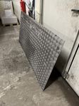 durkplåt aluminium 2x1m