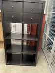 IKEA Kallax hylla med lådor