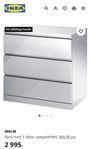 IKEA Malm spegelbyrå