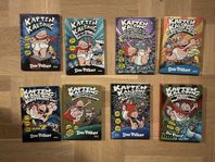 8 stycken Kapten Kalsong böcker